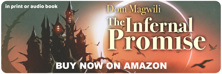 Buy Now on Amazon, The Infernal Promise in print or audio book